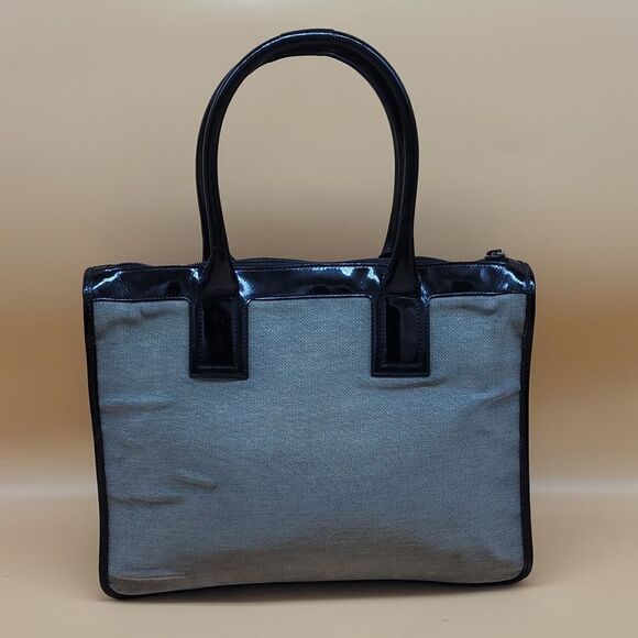 Authentic Gucci Canvas Satchel Bag - Picture 2 of 12